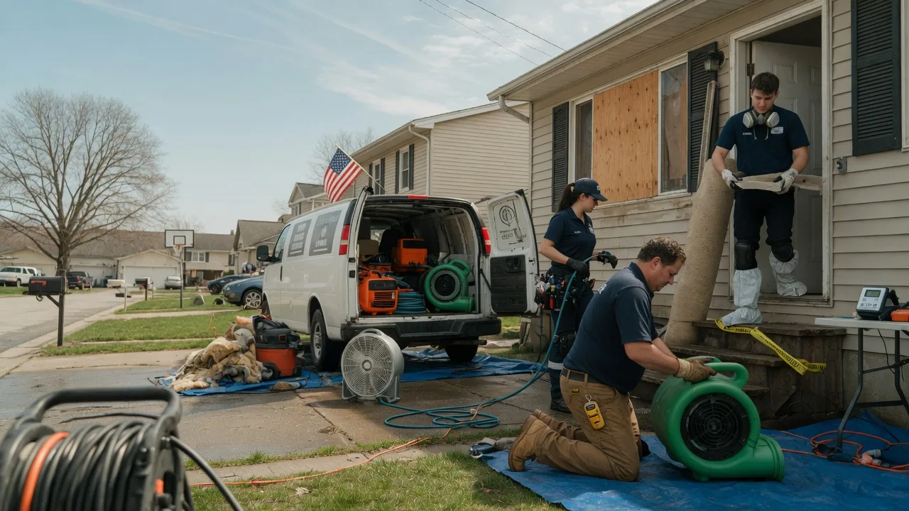 Water Damage Restoration in Wysox, PA near me